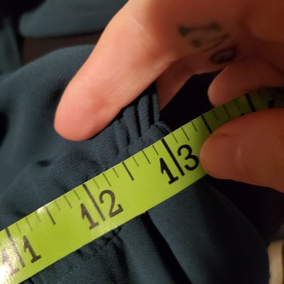 Show Me Your Mumu Deep Jade Chiffon Jocelyn Maxi Dress Women's Size Large - Picture 4 of 13